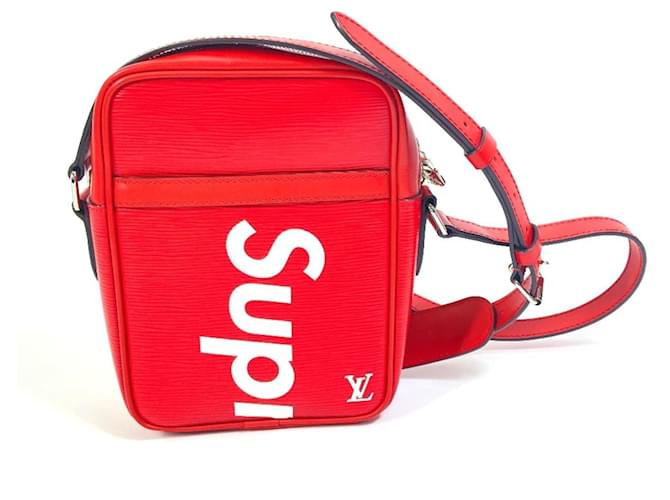 Borsa a Spalla Danube PM Epi Louis Vuitton Rosso