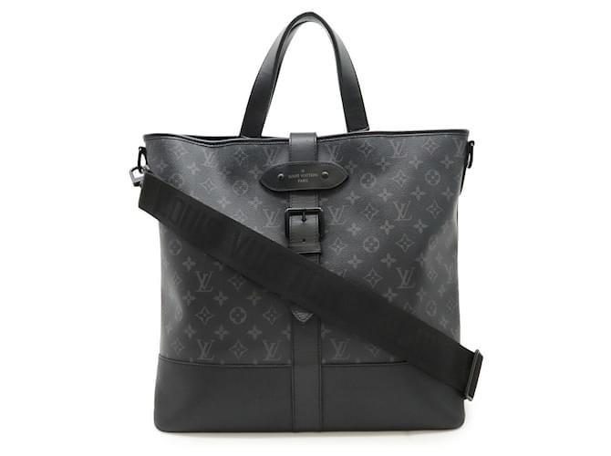 Borsa Saumur Tote Monogram Eclipse 2 in 1 Louis Vuitton Nero