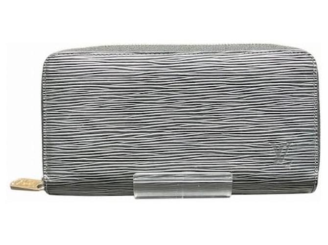 Portafoglio Zippy Louis Vuitton Epi Lungo Nero