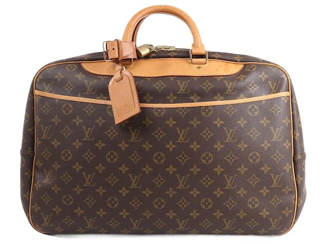 Borsa da viaggio Louis Vuitton Monogram Canvas Alize 2 Poches M41399 Marrone