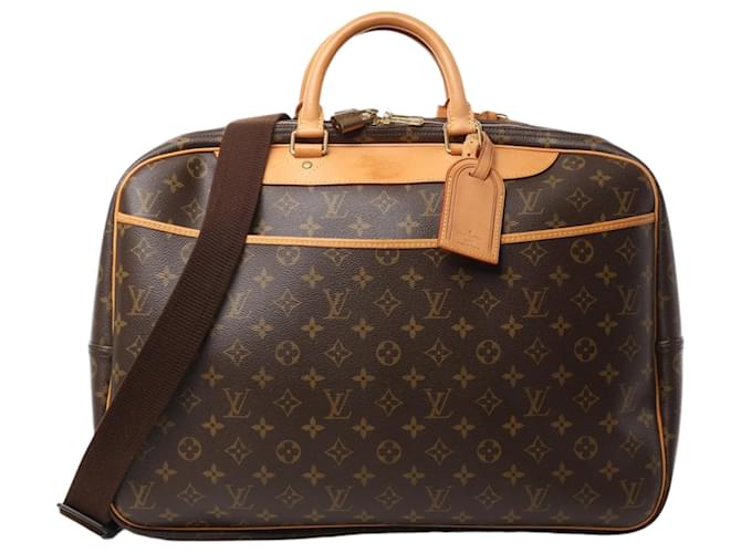 Borsa da Viaggio Louis Vuitton Monogram Canvas Alize 2 Tasche M41399 Marrone