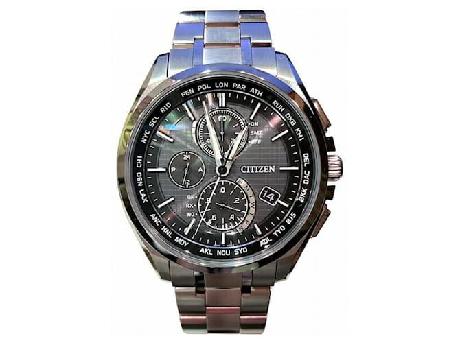 Citizens of Humanity Orologio da uomo Citizen Attesa H804-T018696 radio-controllato e Eco-Drive solare