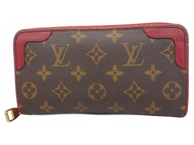 Portafoglio Zippy Monogram Retiro Louis Vuitton Fuschia