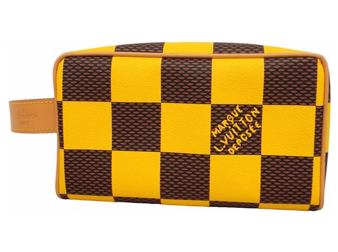 Beauty case Louis Vuitton Damier Pop Locker Marrone