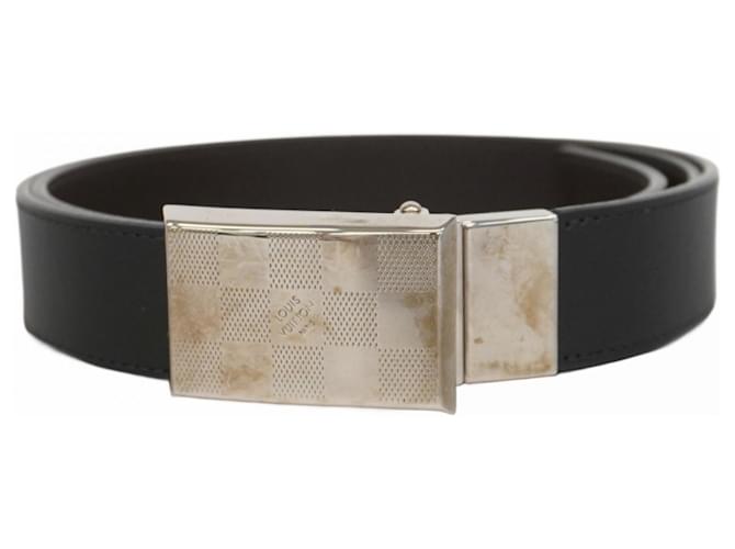 Cintura Louis Vuitton Damier Santur Lango Nero