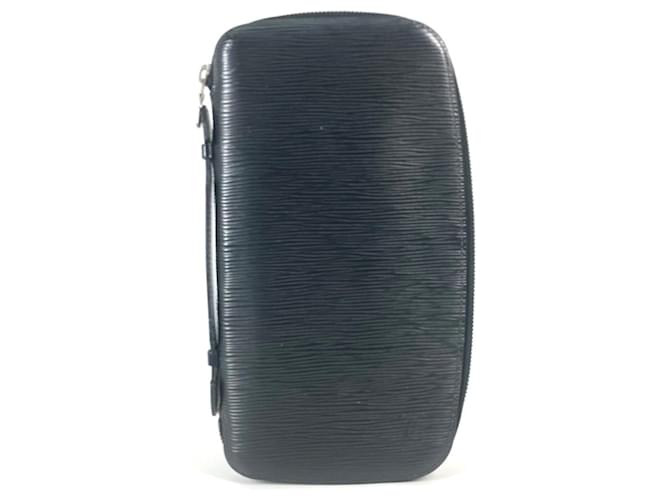 Borsa da viaggio Organizer Atoll in Epi Louis Vuitton Nero