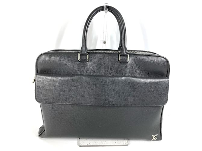 Borsa 2 in 1 Alex in Taiga di Louis Vuitton Nero Grigio