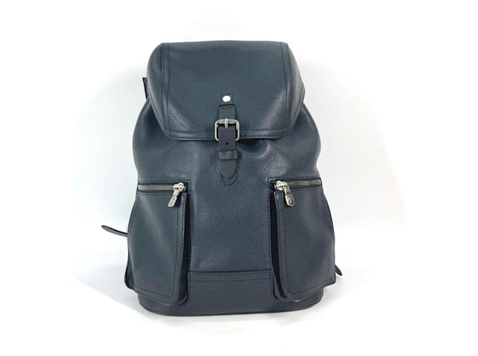 Zaino Utah Canyon M54960 di Louis Vuitton Nero Blu navy