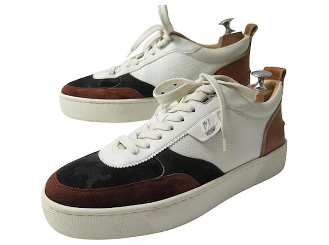 SNEAKERS CHRISTIAN LOUBOUTIN HAPPYRUI 41.5 IN PELLE Multicolore