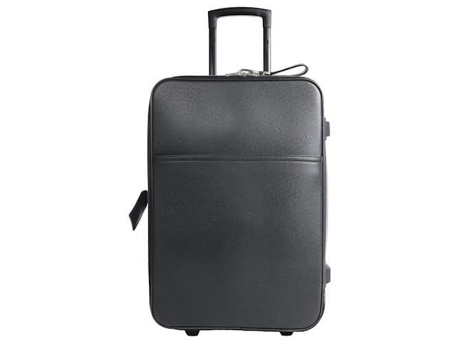 Valigia da viaggio Louis Vuitton Pegase 55 in Taiga nera M23312 Nero