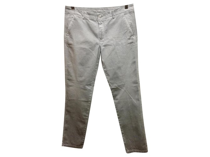 7 For All Mankind Stile chino jeans grigio chiaro 28/31