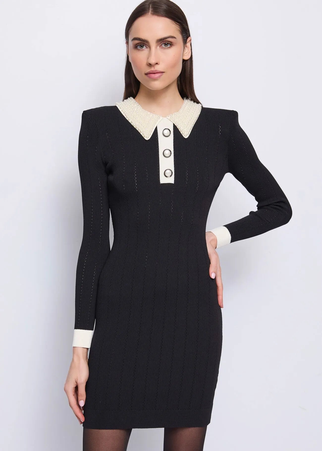 GAUDì 521FD13007  Nuova Collezione Abito polo da donna in maglia lavorata