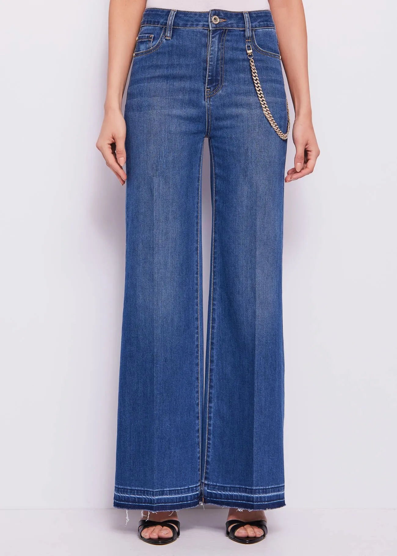 Jeans flare bootcut con dettagli destroyed GAUDì ART.511BD26025