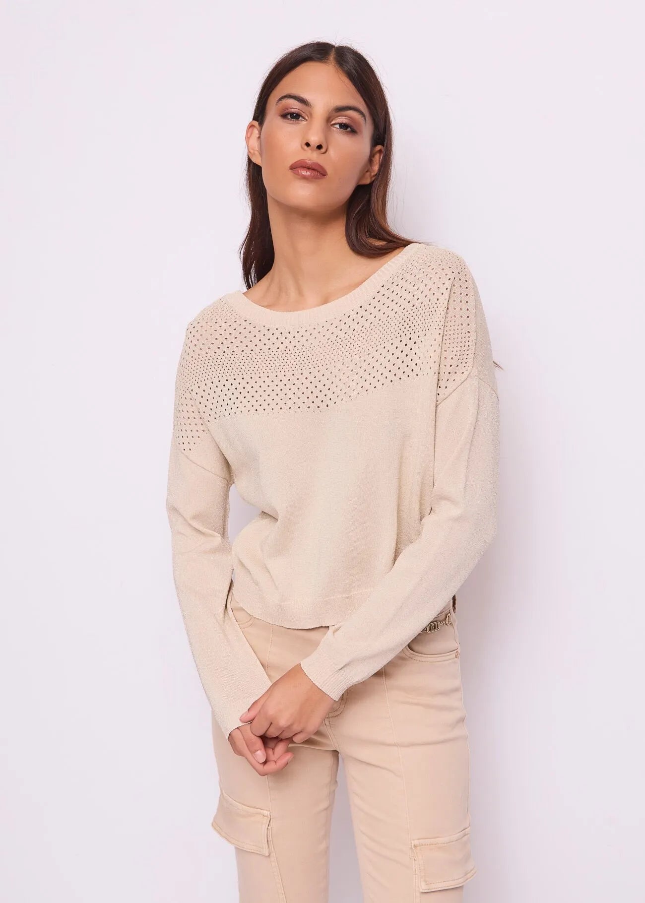 Maglia donna in filatoLUREX GAUDì ART.511BD53021