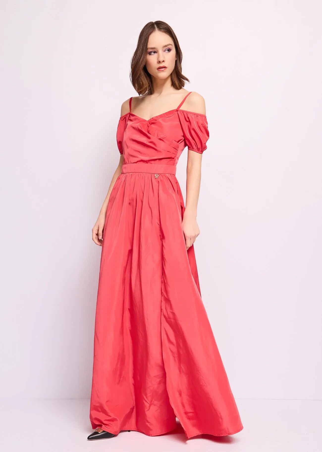 Abito lungo in taffetà DENNYROSE ART.511D15009