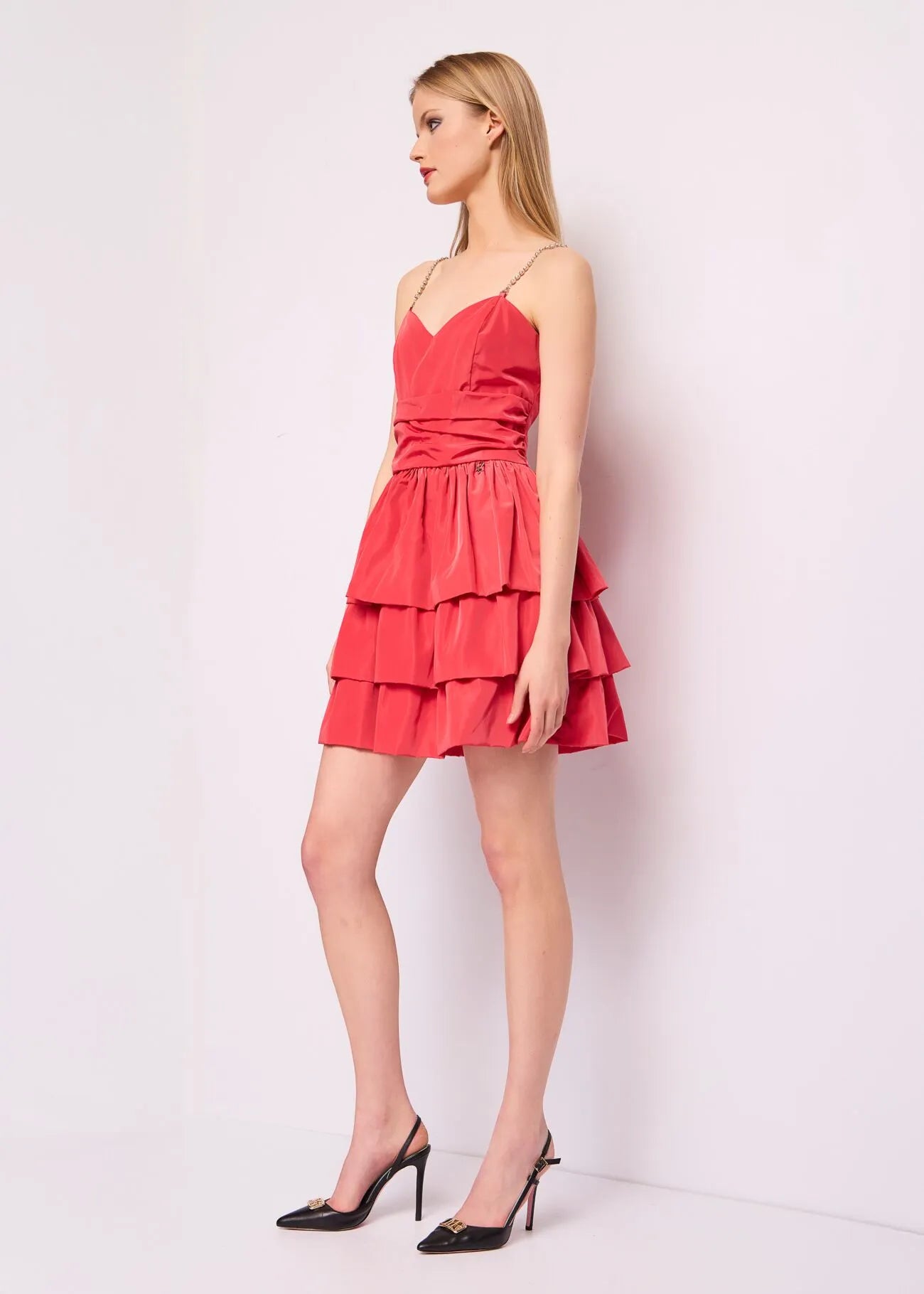 Mini abito in taffetà DENNYROSE ART.511DD15010