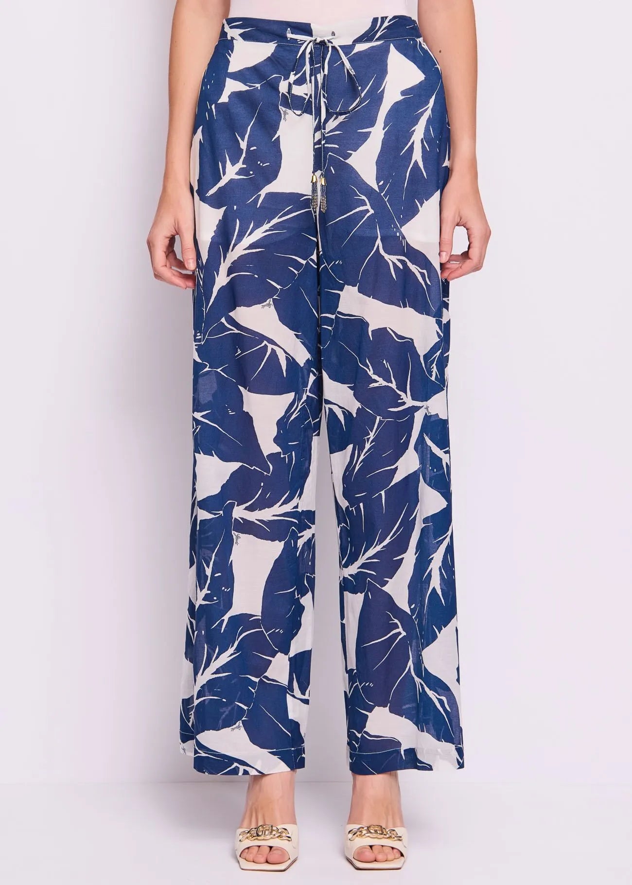 Pantaloni con stampa floreale GAUDì ART.511FD25012