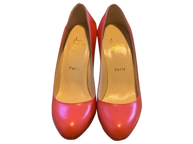 Christian Louboutin Tacchi Arancione