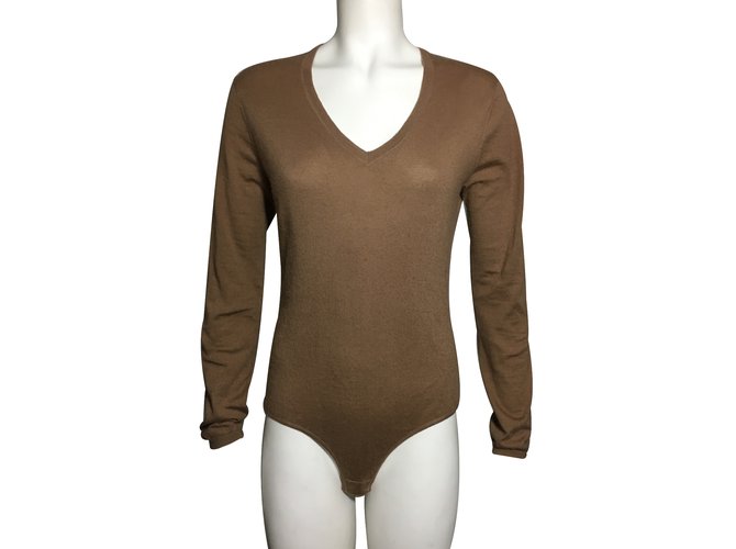 Eric Bompard Corpo in cashmere Taupe