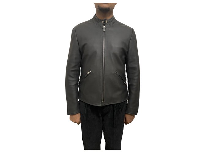 Sandro pelle perfecto Blu navy