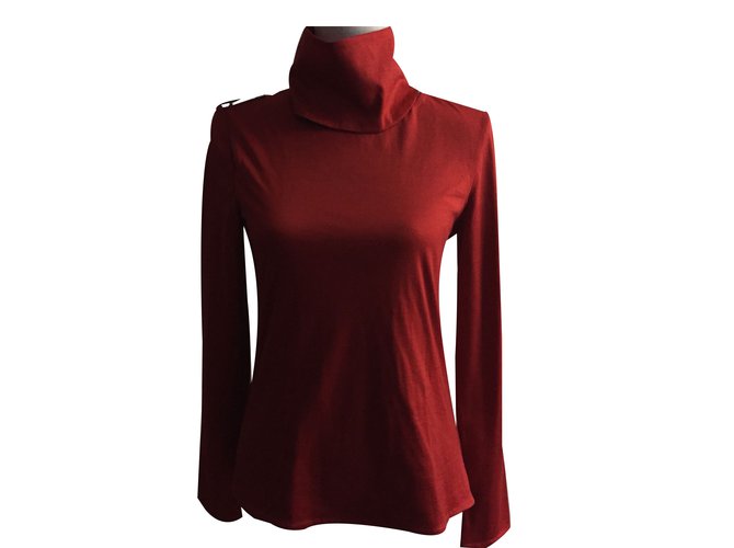 Guy Laroche top in lana Rosso