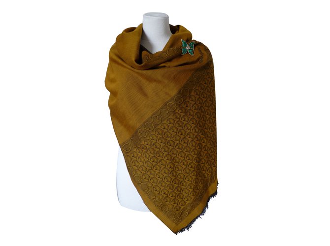 Yves Saint Laurent Sciarpa Giallo