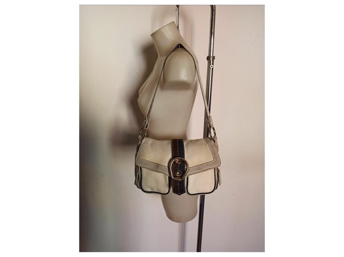 Fratelli Rosseti Fratelli Rossetti flexa borsa Marrone Bianco Beige Bianco sporco