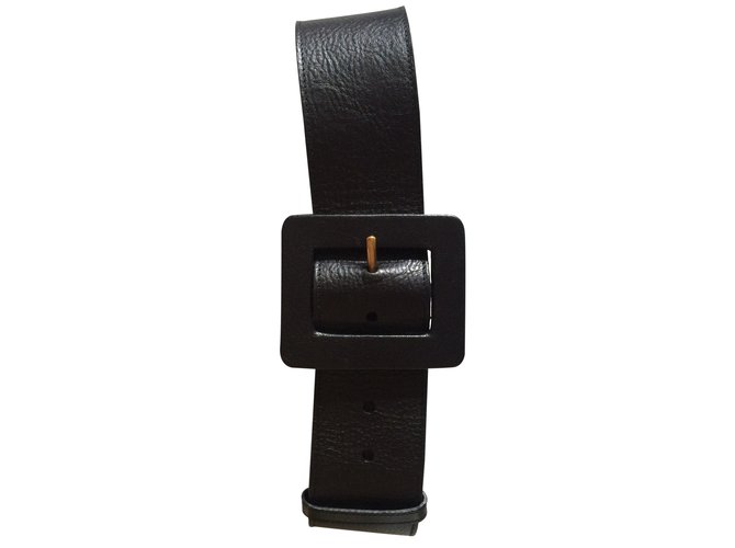 Yves Saint Laurent cintura Nero