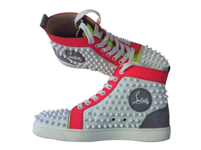 Christian Louboutin Sneakers Louis vitello / Spikes