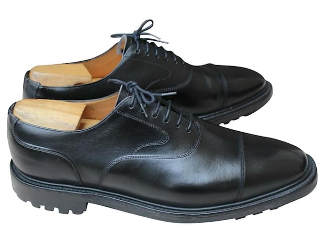 Church's SCARPA DI PELLE "LANCASTER" DELLA CHURCH 80 F 42 SCARPE DA UOMO IN OTTIME condizioni 690€ Nero