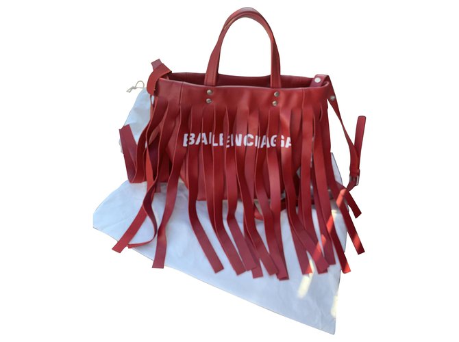 Balenciaga Borse Rosso