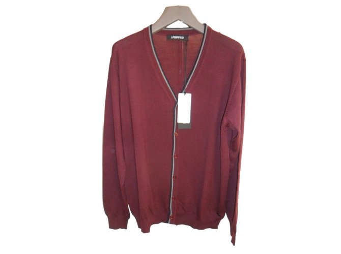 Karl Lagerfeld CARDIGAN BORDEAUX UOMO DI LAGERFELD NUOVISSIMO Multicolore