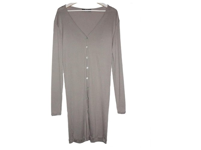 CARDIGAN LUNGO RAF BY RAF SIMONS Grigio