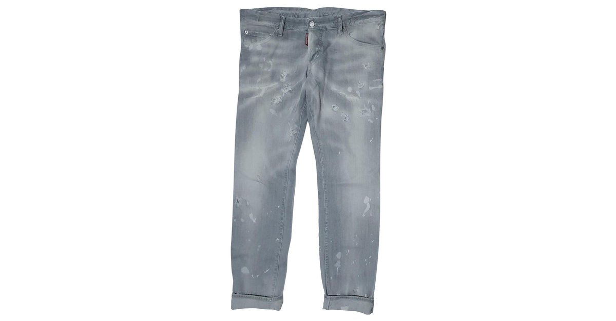 Dsquared2 Denim Grigio