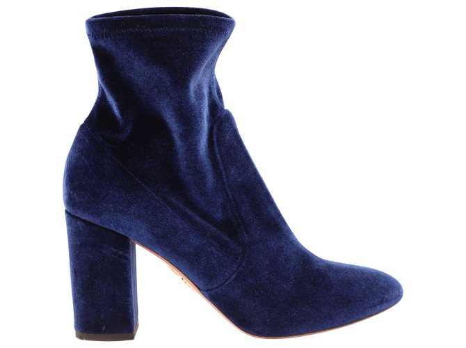 Alcuni 85 Stivaletti Aquazzura Blu