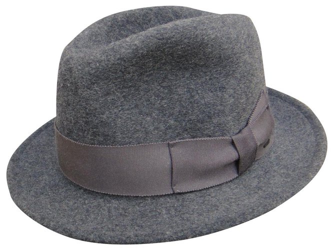 Autre Marque Cappelli Berretti Grigio