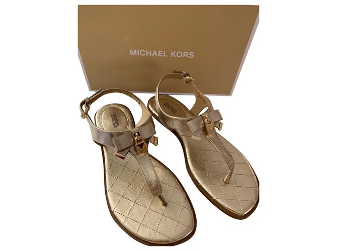 Sandali Michael Kors D'oro