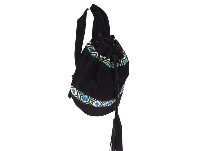 Antik Batik Borsa Nero