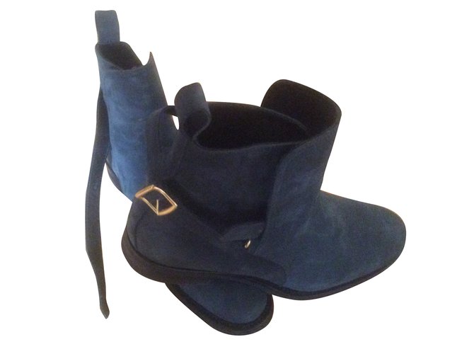 Autre Marque Stivaletti 'Scarosso' Blu