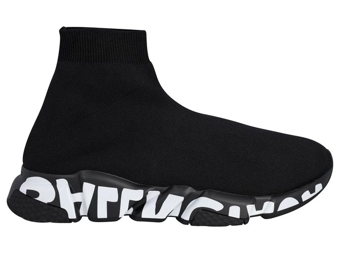 Balenciaga Sneakers Speed Graffiti Nero
