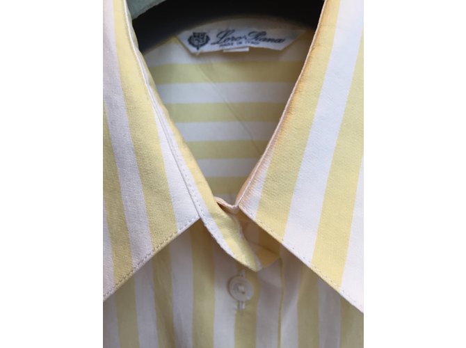 Loro Piana Camicia Giallo
