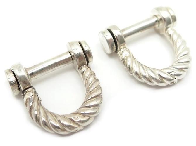 Autre Marque GEMELLI VINTAGE PERCIN GAETAN CORDE IN ARGENTO 18GEMELLI DA POLSO GR