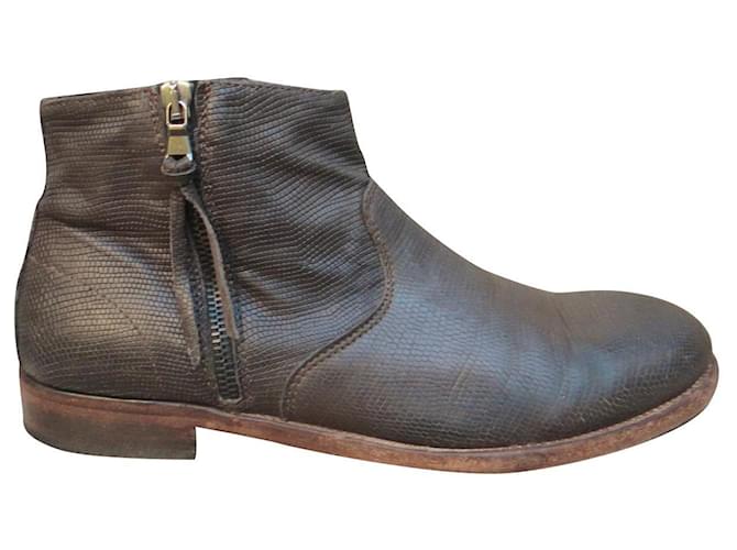 Autre Marque Stivaletti con p di Pawelk 42 Marrone