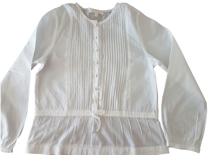 Chloé Top Tees Bianco