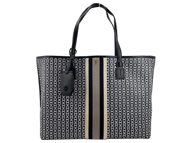 [Usato] Tory Burch TORY BURCH Borsa Gemini Link 53303 Borsa in cotone nera Nero