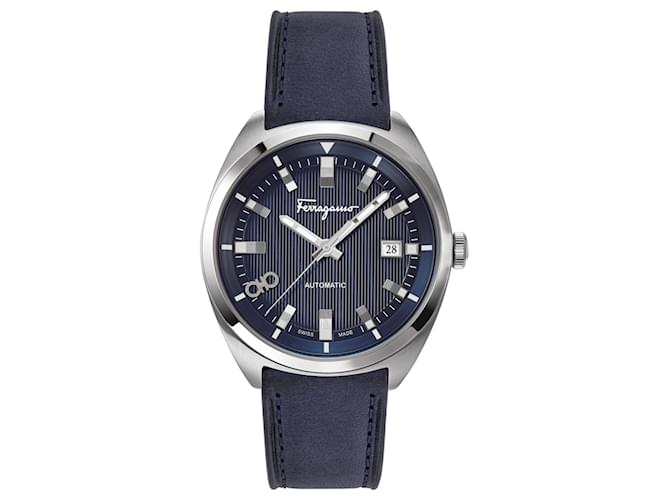 Salvatore Ferragamo Orologio automatico Ferragamo Evolution Argento Metallico