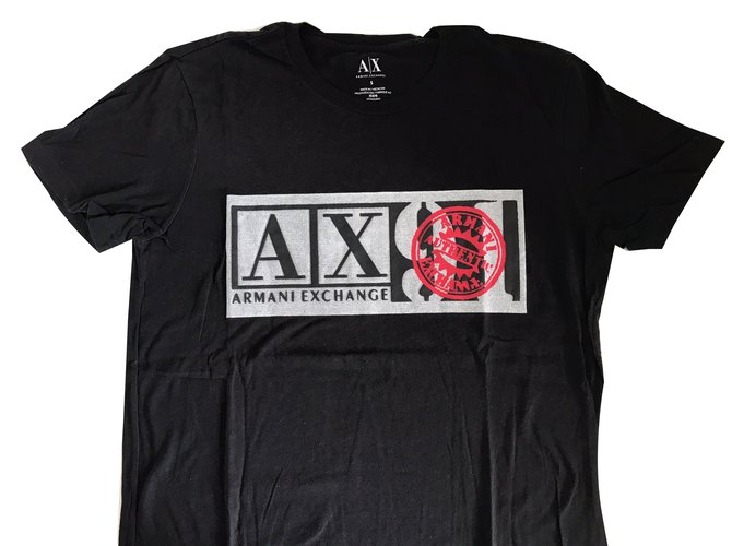 Armani Exchange Tee Nero
