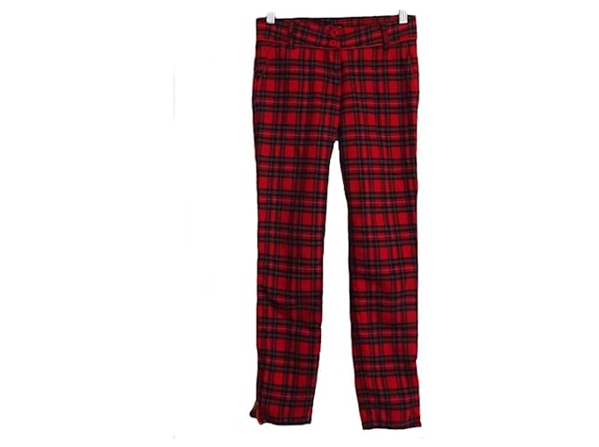 PANTALONI MISS BLUMARINE Rosso