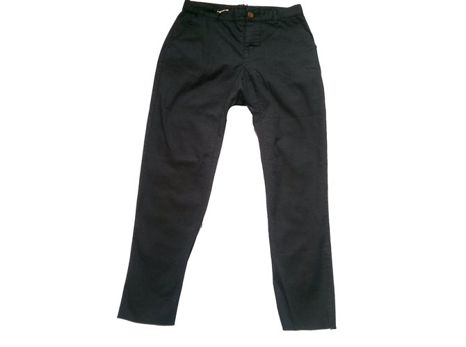 Vivienne Westwood Jean sarouel raccolto Nero