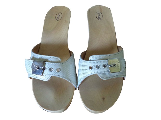 Autre Marque Zoccoli Scholl Beige